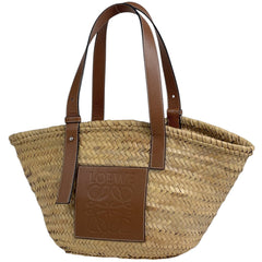 ロエベ バスケットバッグ ハンドバッグ ラフィア レディース ブランドバッグ・小物 【中古】brbag