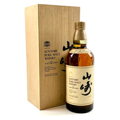 サントリー 山崎 12年 ピュアモルト 向獅子 750ml 国産ウイスキー 酒 【古酒】liqbb【東京都内限定お届け】