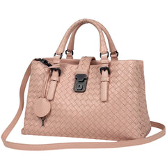 ボッテガヴェネタ イントレチャート スモール ローマバッグ ハンドバッグ レザー レディース ブランドバッグ・小物 【中古】brbag