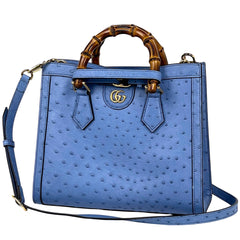 グッチ ダイアナ スモール トートバッグ トートバッグ オーストリッチ 688045 レディース ブランドバッグ・小物 【中古】brbag