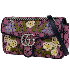 グッチ GGマーモント キルティング スモール ショルダーバッグ GGキャンバス 443497 レディース ブランドバッグ・小物 【中古】brbag