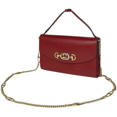 グッチ ズゥミ チェーン ショルダーバッグ レザー 572375 レディース ブランドバッグ・小物 【中古】brbag