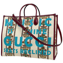 グッチ GUCCI100 ラージ トートバッグ キャンバス 659980 レディース ブランドバッグ・小物 【中古】brbag