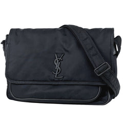 イヴ・サンローラン ロゴ ショルダーバッグ ショルダーバッグ ナイロン レディース ブランドバッグ・小物 【中古】brbag