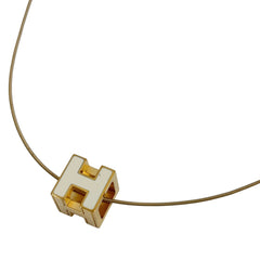 エルメス カージュドアッシュ Hキューブ ネックレス ネックレス GP レディース ブランドアクセサリー 【中古】bracc