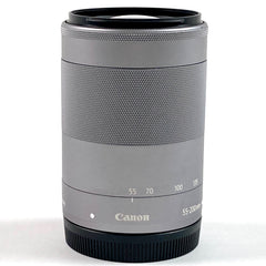 キヤノン EF-M 55-200mm F4.5-6.3 IS STM シルバー 一眼カメラ用レンズ（オートフォーカス） カメラ 【中古】cambb
