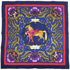 エルメス カレ90 Cheval Turc スカーフ シルク レディース ブランドバッグ・小物 【中古】brbag