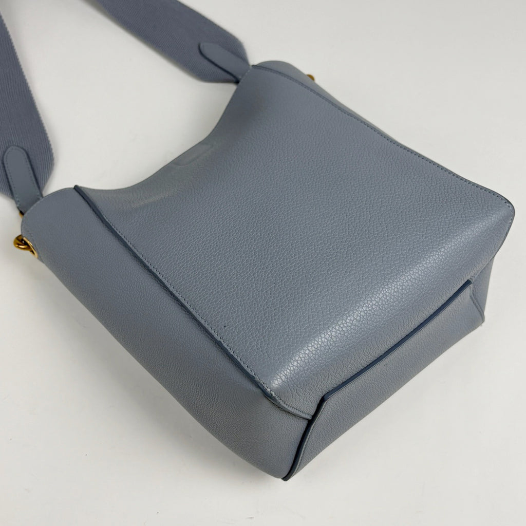 セリーヌ サングル バケット スモール ショルダーバッグ レザー