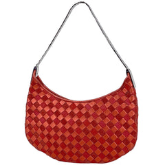 ボッテガヴェネタ イントレチャート ハンドバッグ レザー レディース ブランドバッグ・小物 【中古】brbag