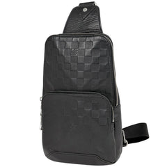 ルイ・ヴィトン アヴェニュー スリングバッグ ダミエアンフィニ N41720 メンズ ブランドバッグ・小物 【中古】brbag