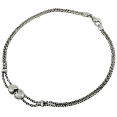 ティファニー ダブルハート ネックレス シルバー925 レディース ブランドアクセサリー 【中古】bracc
