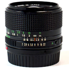 キヤノン NEW FD 35mm F2 一眼カメラ用レンズ（マニュアルフォーカス） カメラ 【中古】cambb