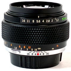 オリンパス ZUIKO AUTO-S 50mm F1.2 一眼カメラ用レンズ（マニュアルフォーカス） カメラ 【中古】cambb