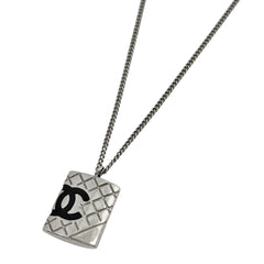 シャネル カンボンライン ネックレス シルバーメッキ レディース ブランドアクセサリー 【中古】bracc