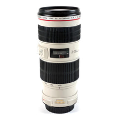 キヤノン EF 70-200mm F4L IS USM 一眼カメラ用レンズ（オートフォーカス） カメラ 【中古】cambb