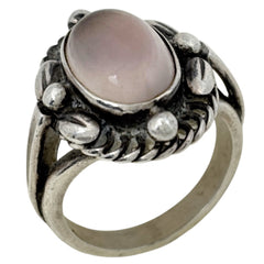 ジョージジェンセン ストーン リング 9号 シルバー925 レディース ブランドアクセサリー 【中古】bracc