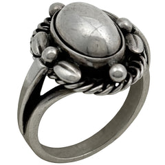 ジョージジェンセン 1A リング リング 13号 シルバー925 レディース ブランドアクセサリー 【中古】bracc
