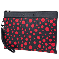 ルイ・ヴィトン LV × YK ポシェット トゥ ゴー セカンドバッグ レザー M82019 ICチップ入り メンズ ブランドバッグ・小物 【中古】brbag