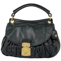 ミュウ ミュウ マテラッセ ハンドバッグ レザー レディース ブランドバッグ・小物 【中古】brbag