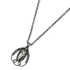 ジョージジェンセン ヘリテージ ネックレス シルバー925 レディース ブランドアクセサリー 【中古】bracc