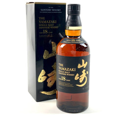 サントリー 山崎 18年 シングルモルト ジャパニーズ 700ml 国産ウイスキー 酒 【古酒】liqbb【東京都内限定お届け】