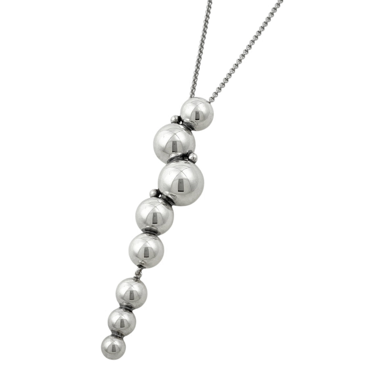 美品◎ ジョージジェンセン イルカ 麦 ネックレス 男女兼用 シルバー925 ジョージジェンセン ムーンライトグレープ ネックレス シルバー925