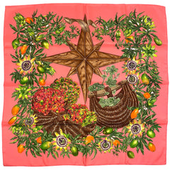 エルメス カレ90 PASSIFLORES スカーフ シルク レディース ブランドバッグ・小物 【中古】brbag