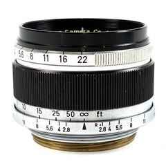 キヤノン 35mm F2.8 Lマウント L39 ［ジャンク品］ レンジファインダーカメラ用レンズ カメラ 【中古】cambb