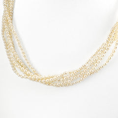 タサキ パール デザインネックレス ネックレス SV パール レディース ブランドジュエリー 【中古】brjwl