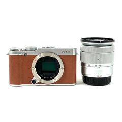 富士フイルム X-M1 レンズキット ブラウン デジタル ミラーレス 一眼カメラ カメラ 【中古】cambb