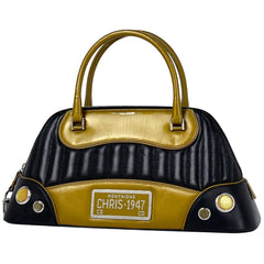 クリスチャンディオール モンテーニュクリス 1947 ハンドバッグ レザー レディース ブランドバッグ・小物 【中古】brbag