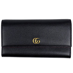 グッチ GGマーモント コンチネンタルウォレット 長財布 レザー 456116 レディース ブランドバッグ・小物 【中古】brbag