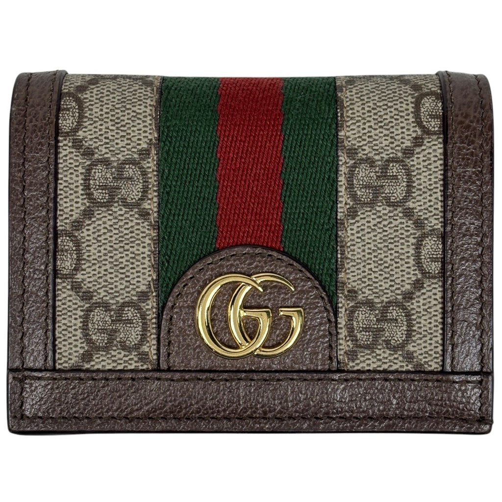 グッチ オフィディア GG スモールウォレット 二つ折り財布 GG 