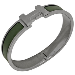 エルメス クリック バングル シルバーメッキ レディース ブランドアクセサリー 【中古】bracc