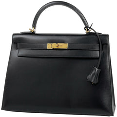 エルメス ケリー32 ハンドバッグ ボックスカーフ □F レディース ブランドバッグ・小物 【中古】brbag