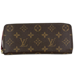 ルイ・ヴィトン ポルトフォイユ クレマンス 長財布 モノグラム M60742 レディース ブランドバッグ・小物 【中古】brbag