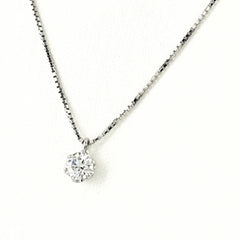 ダイヤモンド デザインネックレス ネックレス Pt900 Pt850 ダイヤモンド レディース ノンブランドジュエリー 【中古】nbjwl