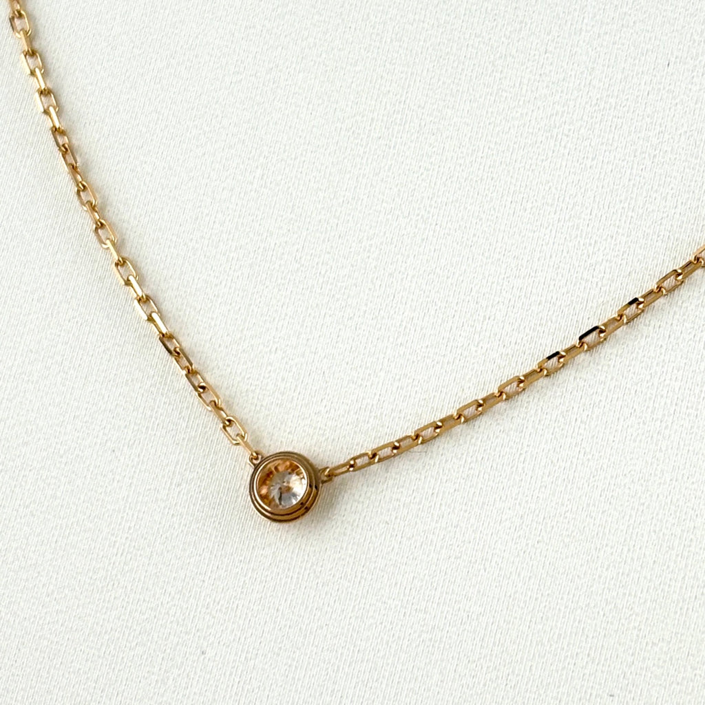 カルティエ　ダムール　SMネックレス カルティエ ダムール SM ネックレス ネックレス 750 ダイヤモンド