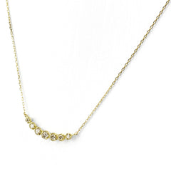 メレダイヤ デザインネックレス ネックレス K18 ダイヤモンド レディース ノンブランドジュエリー 【中古】nbjwl