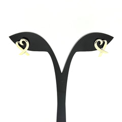 ティファニー ラビング ハート ピアス ピアス 750 レディース ブランドジュエリー 【中古】brjwl