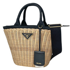 プラダ ハンドバッグ ラタン 1BG172 レディース ブランドバッグ・小物 【中古】brbag