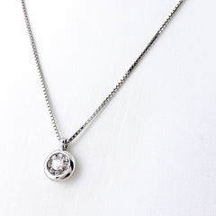 メレダイヤ ペンダントトップ ネックレス Pt900 Pt850 ダイヤモンド レディース ノンブランドジュエリー 【中古】nbjwl