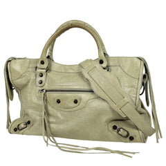 バレンシアガ ザ シティ ハンドバッグ レザー 115748 レディース ブランドバッグ・小物 【中古】brbag