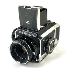 ゼンザブロニカ S2 後期 + NIKKOR-P 75mm F2.8 中判カメラ カメラ 【中古】cambb