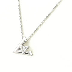 ルイ・ヴィトン パンダンティフ ヴォルト ワン ネックレス ネックレス 750 ダイヤモンド レディース ブランドジュエリー 【中古】brjwl