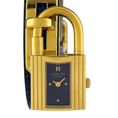 エルメス ケリーウォッチ KE1.201 腕時計 SS レザー クォーツ ブルー系 レディース 時計 【中古】wtcbb