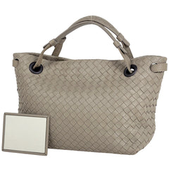 ボッテガヴェネタ イントレチャート ハンドバッグ レザー レディース ブランドバッグ・小物 【中古】brbag