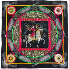 エルメス カレ90 FEUX D’ARTIFICE スカーフ シルク レディース ブランドバッグ・小物 【中古】brbag