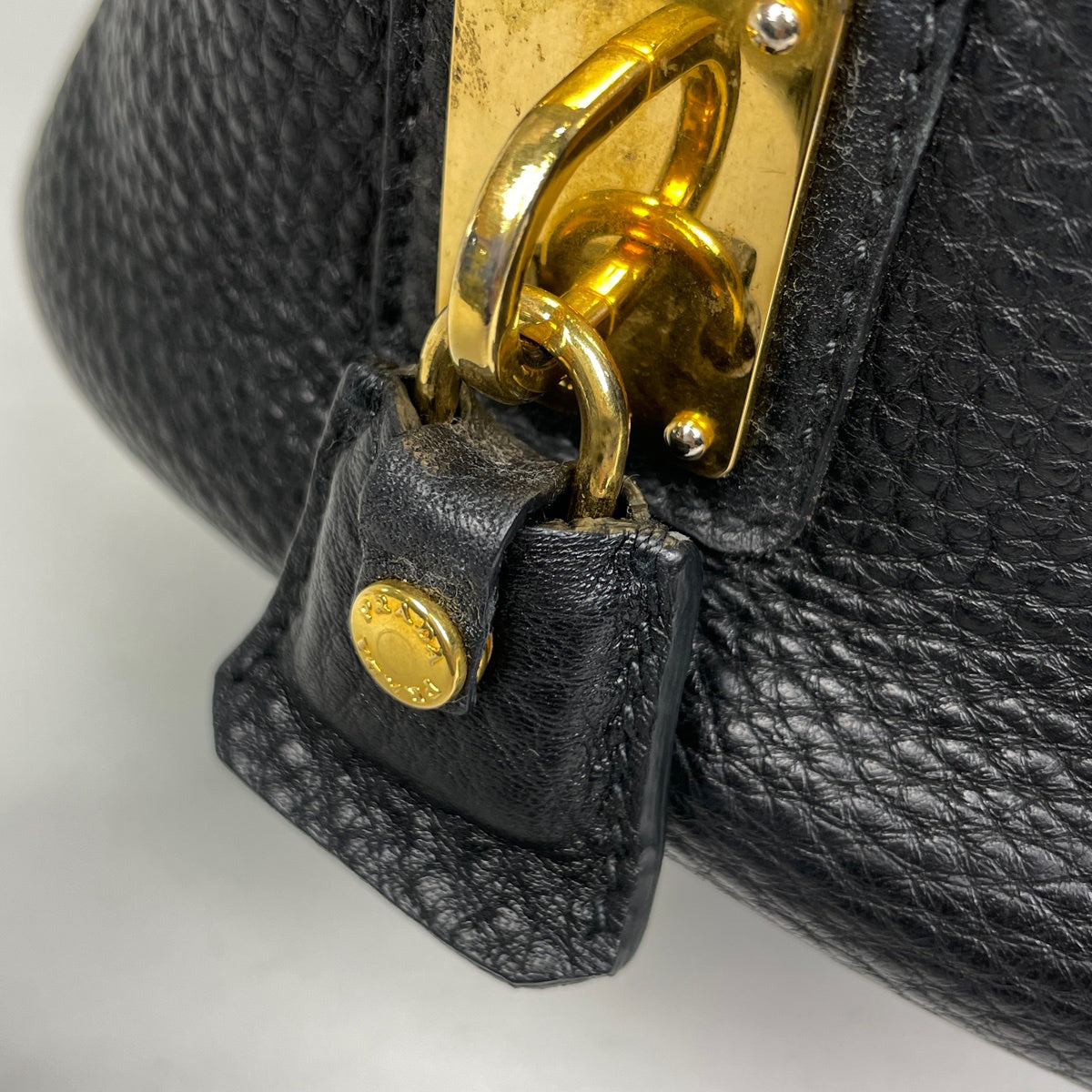 プラダ ロゴ ショルダーバッグ レザー B3091M レディース ブランド