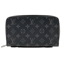 ルイ・ヴィトン ジッピーXL 長財布 モノグラムエクリプス M61698 メンズ ブランドバッグ・小物 【中古】brbag